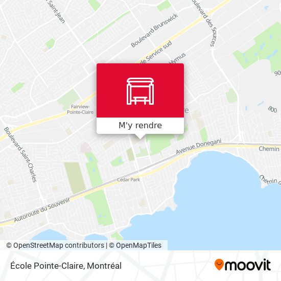 École Pointe-Claire plan