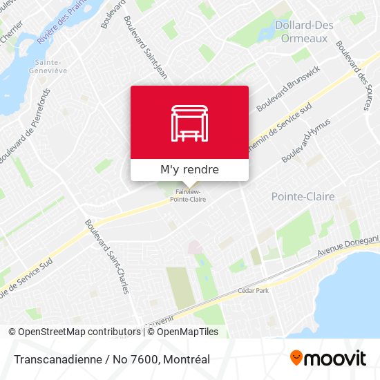 Transcanadienne / No 7600 plan