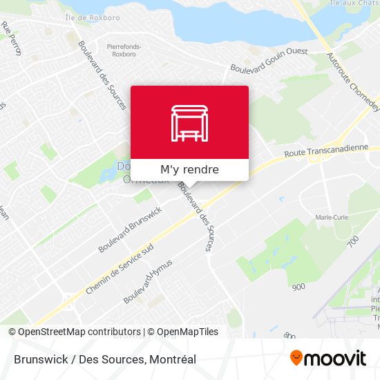 Brunswick / Des Sources plan