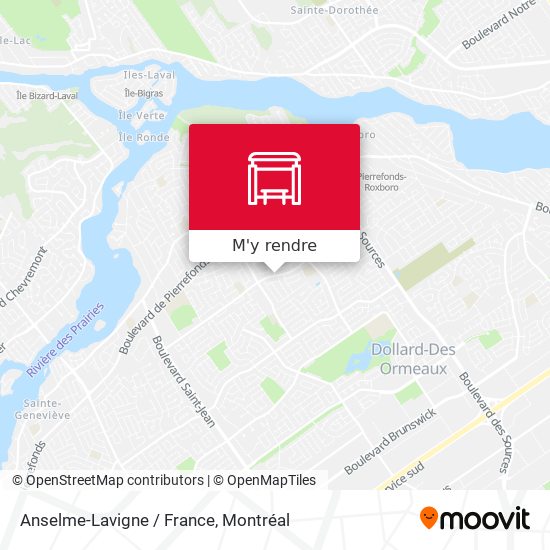 Anselme-Lavigne / France plan