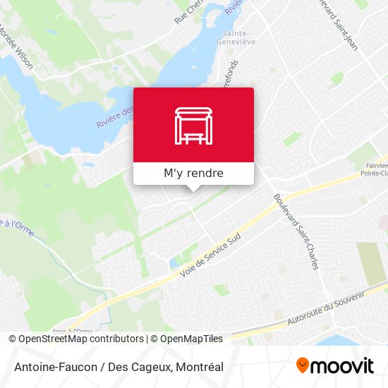 Antoine-Faucon / Des Cageux plan