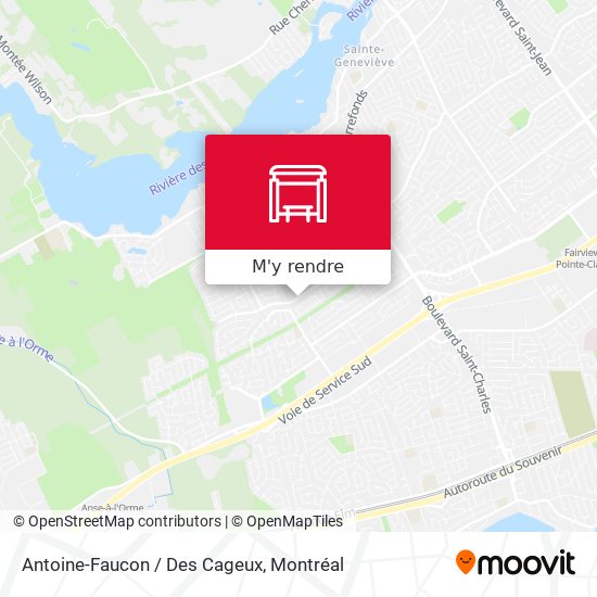 Antoine-Faucon / Des Cageux plan