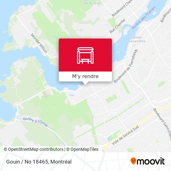 Gouin / No 18465 plan