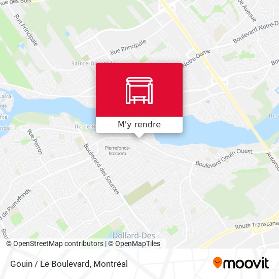 Gouin / Le Boulevard plan