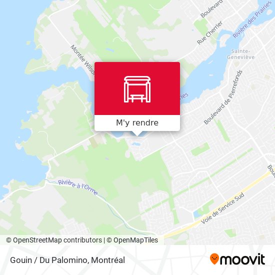 Gouin / Du Palomino plan