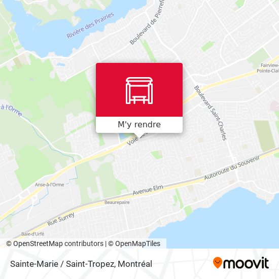 Sainte-Marie / Saint-Tropez plan