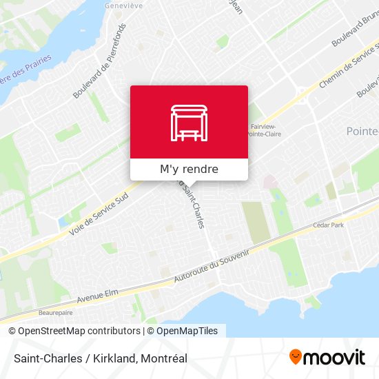 Saint-Charles / Kirkland plan