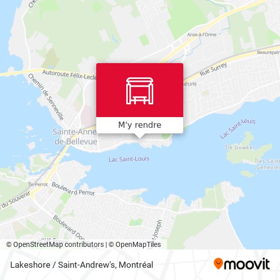 Lakeshore / Saint-Andrew's plan
