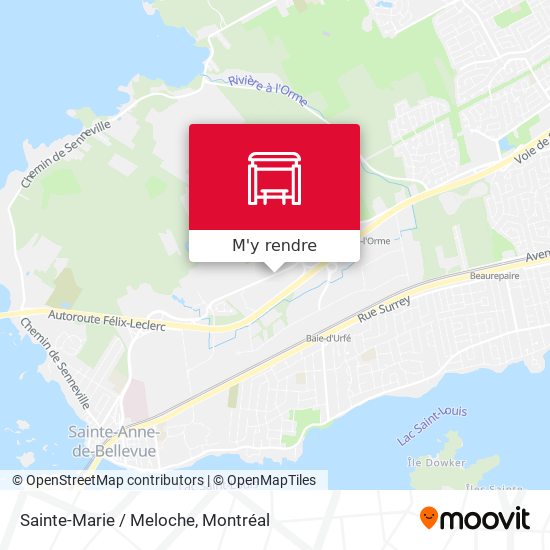 Sainte-Marie / Meloche plan