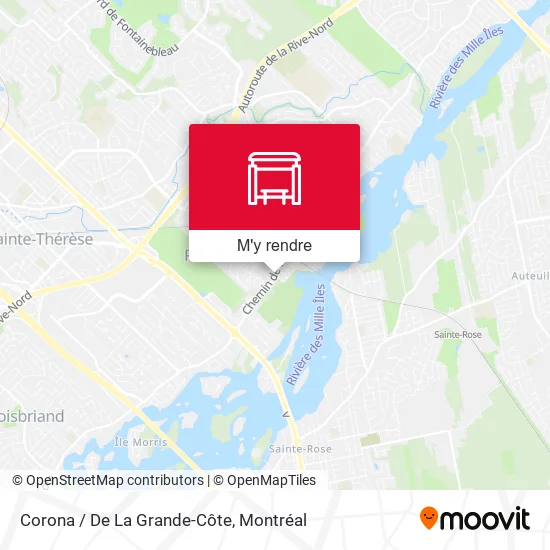 Corona / De La Grande-Côte plan