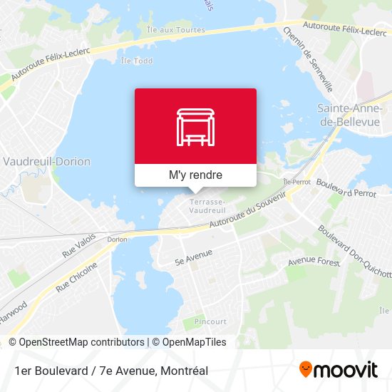1er Boulevard / 7e Avenue plan