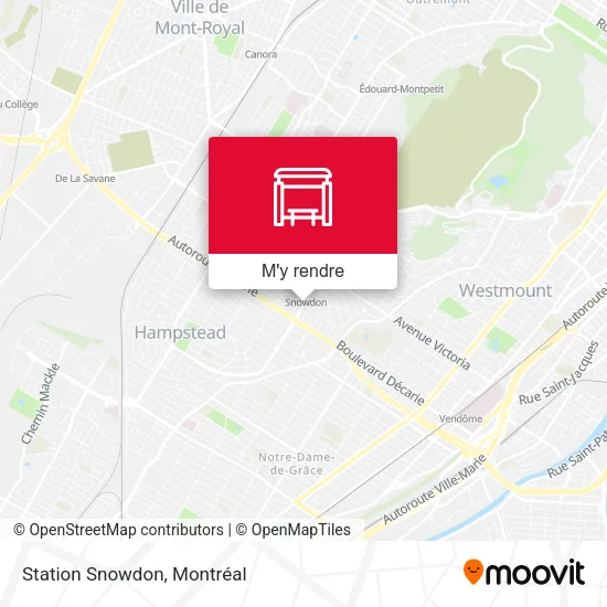Station Snowdon plan