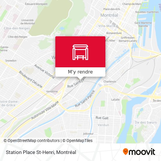 Station Place St-Henri plan