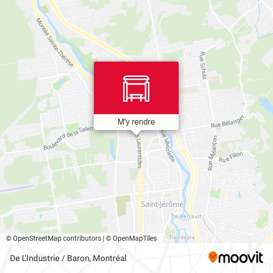 De L'Industrie / Baron plan
