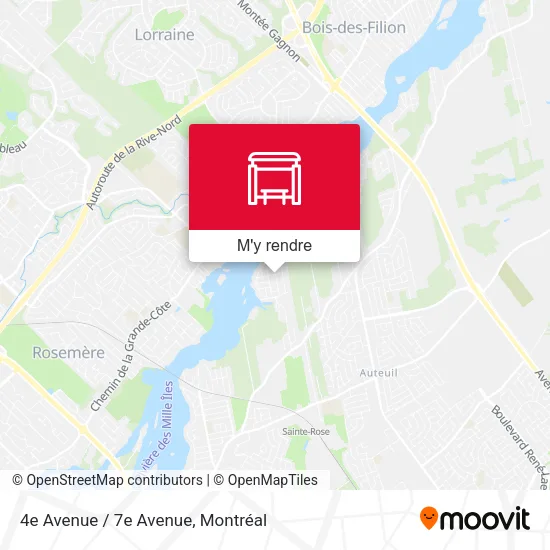4e Avenue / 7e Avenue plan