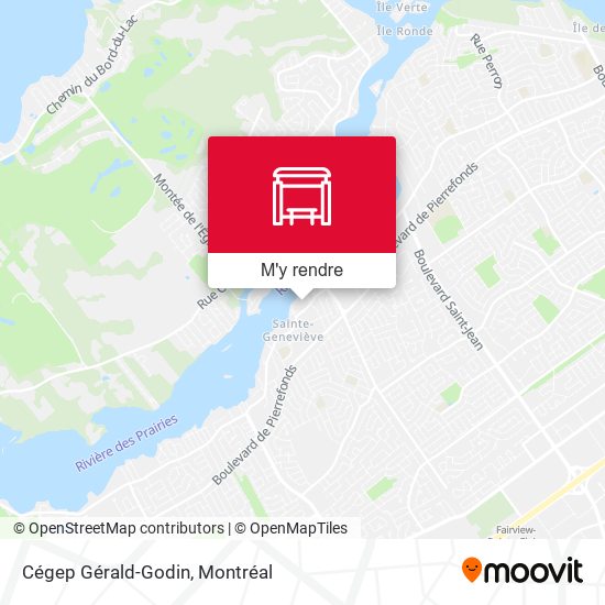 Cégep Gérald-Godin plan
