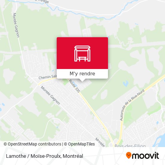 Lamothe / Moïse-Proulx plan