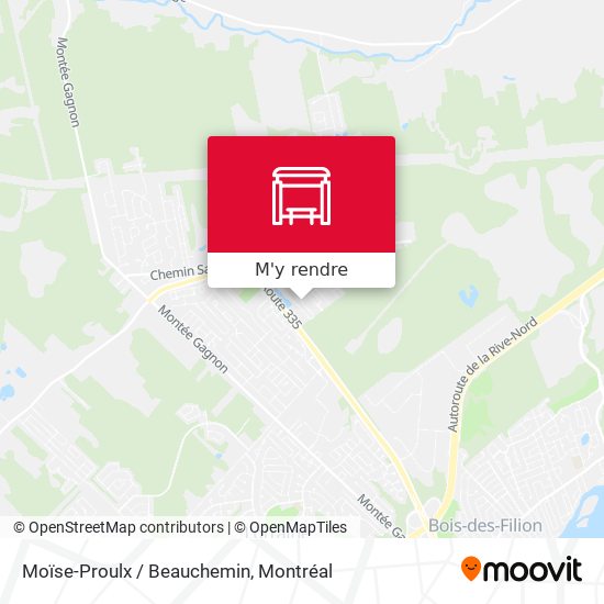 Moïse-Proulx / Beauchemin plan