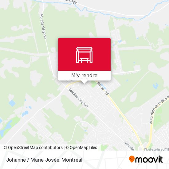 Johanne / Marie-Josée plan