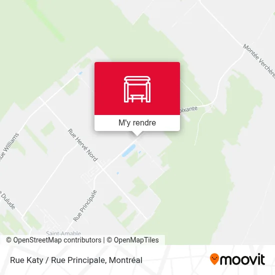 Rue Katy / Rue Principale plan