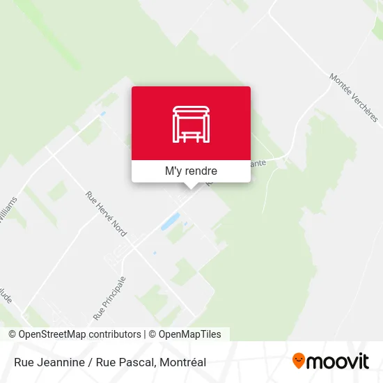 Rue Jeannine / Rue Pascal plan