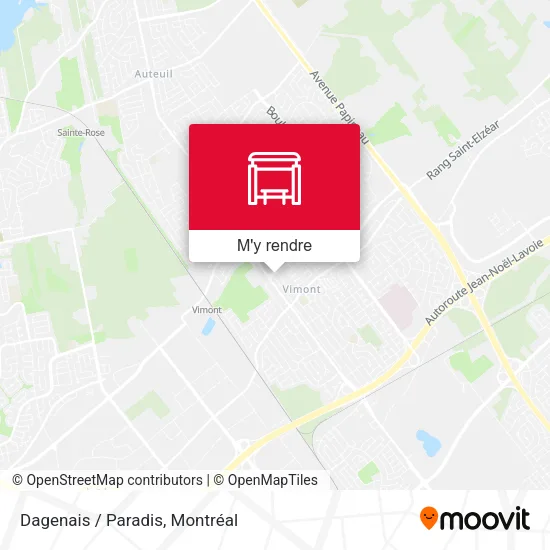 Dagenais / Paradis plan