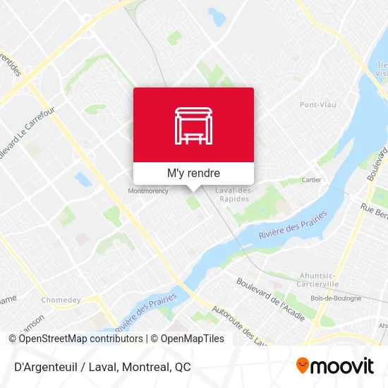 D'Argenteuil / Laval plan