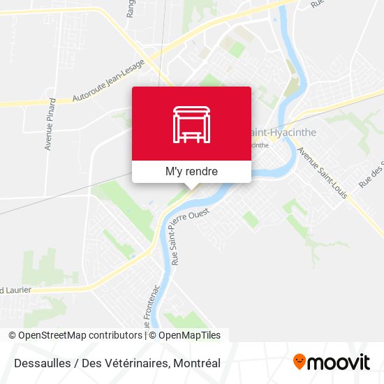 Dessaulles / Des Vétérinaires plan