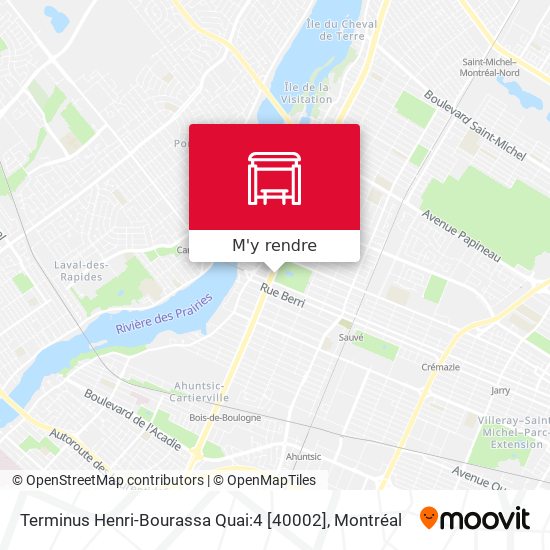 Terminus Henri-Bourassa Quai:4 [40002] plan