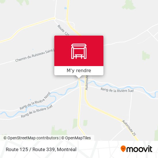 Route 125 / Route 339 plan