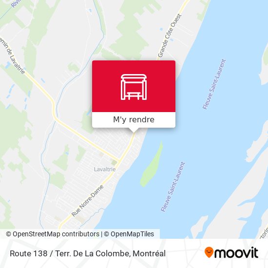 Route 138 / Terr. De La Colombe plan