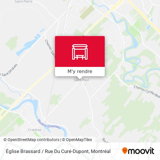 Église Brassard / Rue Du Curé-Dupont plan