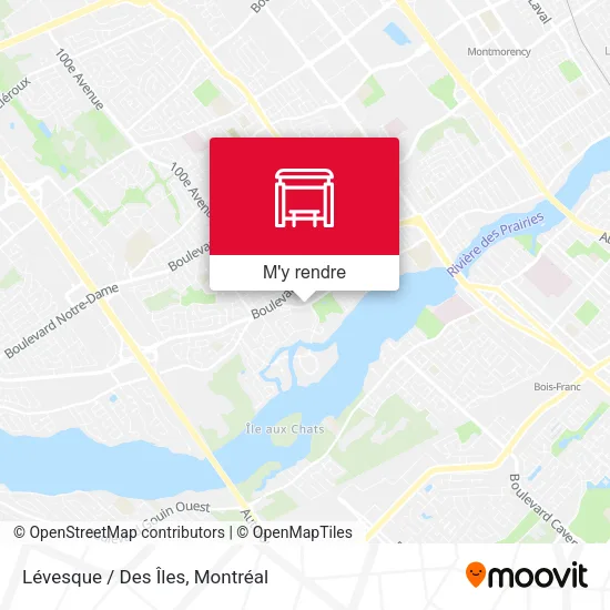 Lévesque / Des Îles plan