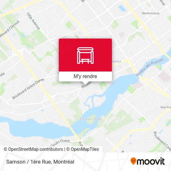 Samson / 1ère Rue plan
