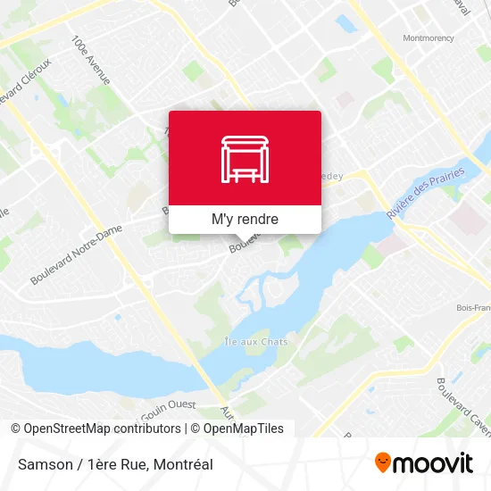 Samson / 1ère Rue plan