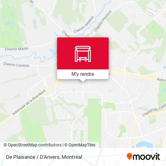 De Plaisance / D'Anvers plan