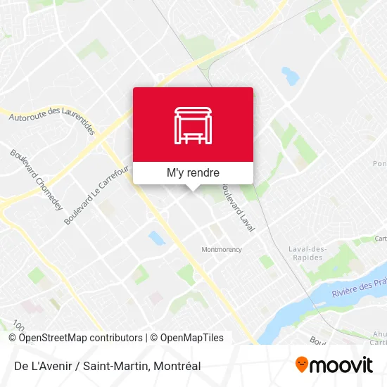 De L'Avenir / Saint-Martin plan