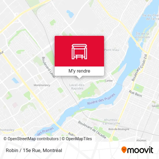 Robin / 15e Rue plan