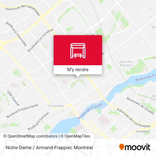 Notre-Dame / Armand-Frappier plan