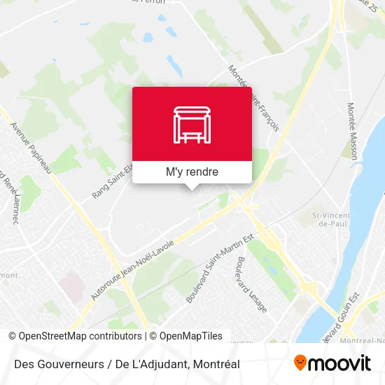 Des Gouverneurs / De L'Adjudant plan
