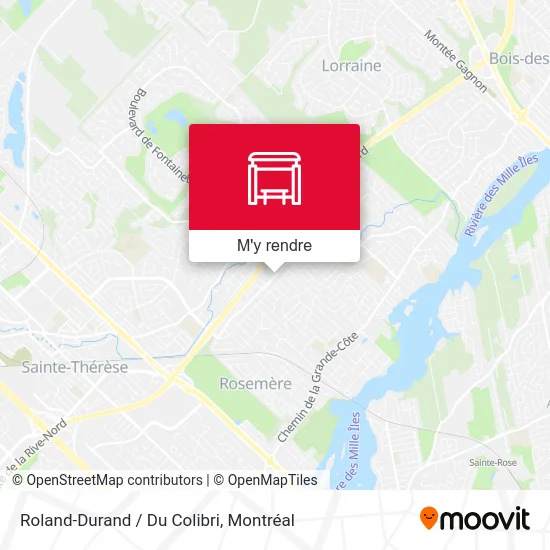 Roland-Durand / Du Colibri plan