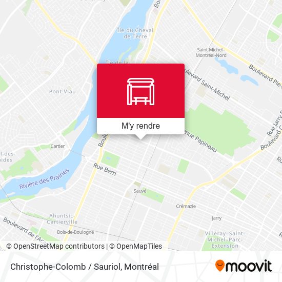 Christophe-Colomb / Sauriol plan