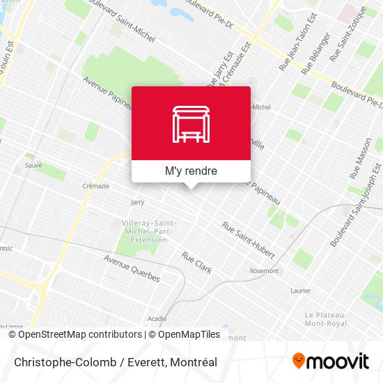Christophe-Colomb / Everett plan