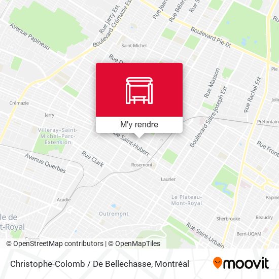 Christophe-Colomb / De Bellechasse plan