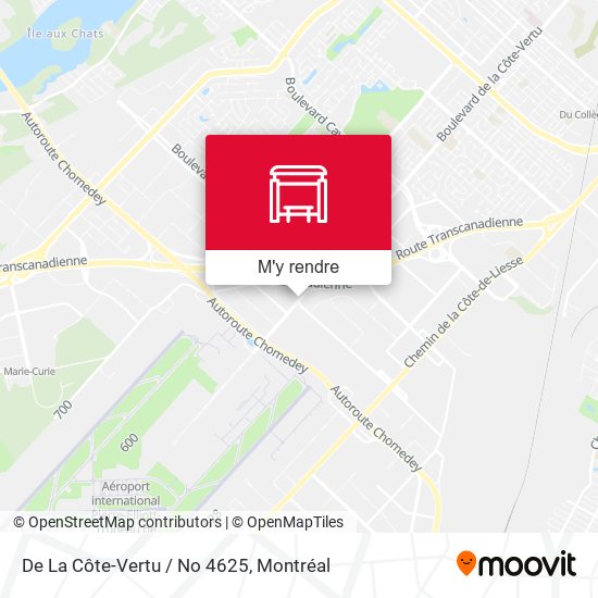 De La Côte-Vertu / No 4625 plan