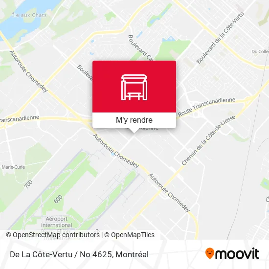 De La Côte-Vertu / No 4625 plan