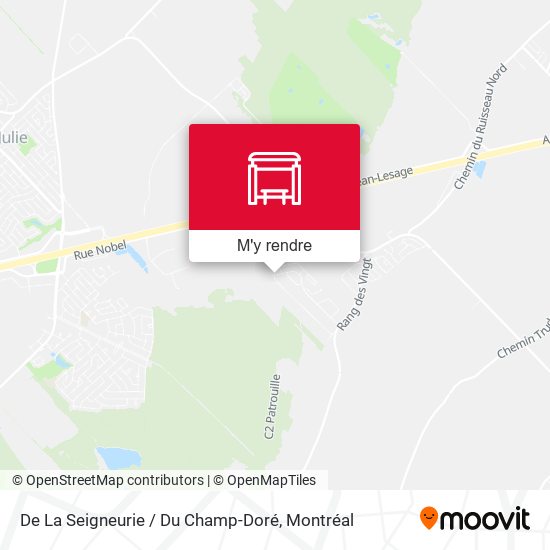 De La Seigneurie / Du Champ-Doré plan