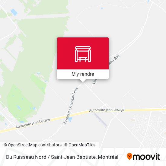 Du Ruisseau Nord / Saint-Jean-Baptiste plan
