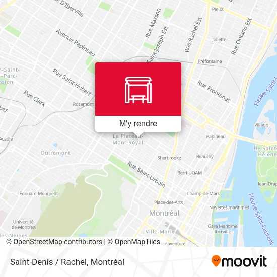 Saint-Denis / Rachel plan