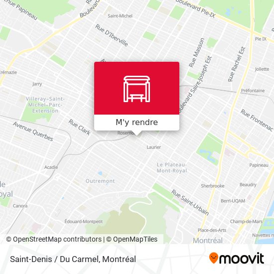 Saint-Denis / Du Carmel plan